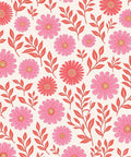 Groovy Floral Pattern Rug