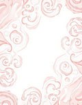 Soft Pink Swirl Pattern Design Rug