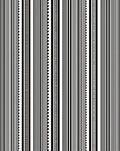 Abstract Black White Vertical Line Pattern Rug
