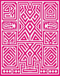 Geometric Maze Pattern Rug