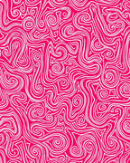 Abstract Swirl Pattern Design Rug