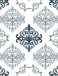 Classic Floral Damask Design Rug