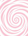 Pink Swirl Brushstroke Abstract Pattern Rug