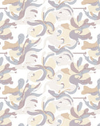Abstract Swirls And Soft Shapes Rug