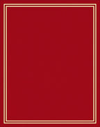 Classic Red Gold Border Rug