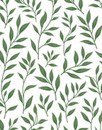 Botanical Leaf Pattern Design Rug