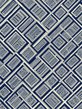 Geometric Maze Pattern Rug