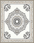 Classic Geometric Mandala Pattern Rug