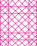 Bold Pink Grid Pattern Rug