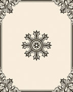 Ornate Floral Medallion Style Rug