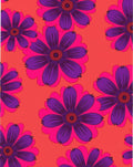 Bold Floral Petal Pattern Rug