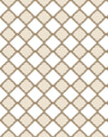Neutral Tonal Diamond Lattice Rug