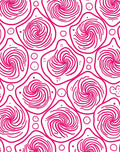 Swirling Spiral Pattern Design Rug