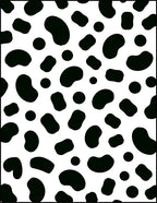 Black Spot Pattern Design Rug
