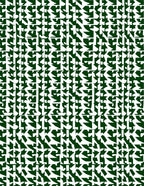 Abstract Green And White Geometric Pattern Rug