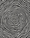 Optical Illusion Swirl Pattern Rug