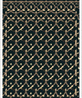 Classic Interlocking Diamond Geo Pattern Rug