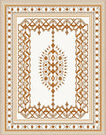 Elegant Intricate Geometric Print Rug