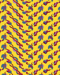 Abstract Swirl Pattern Design Rug