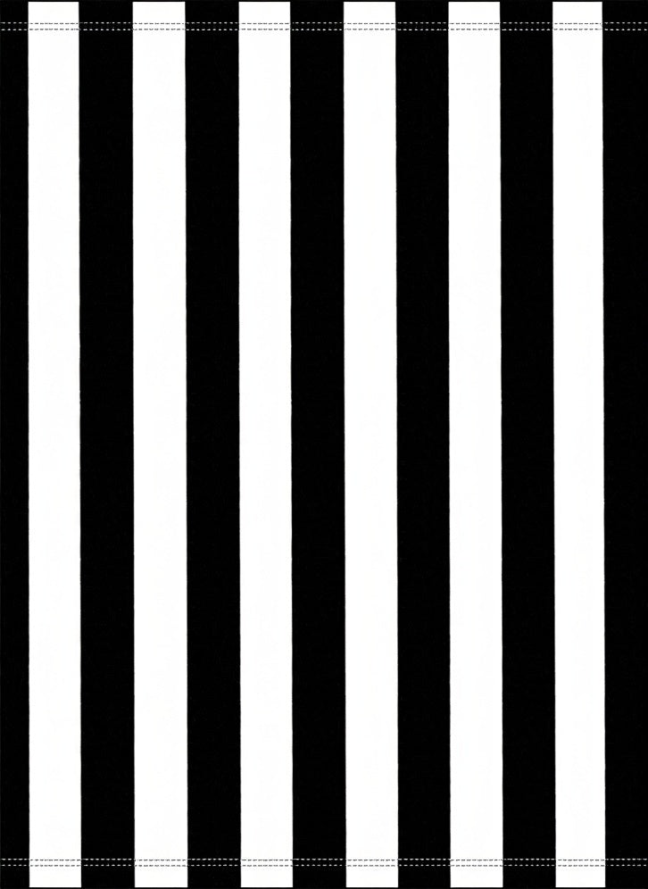 Bold Vertical Stripe Design Rug