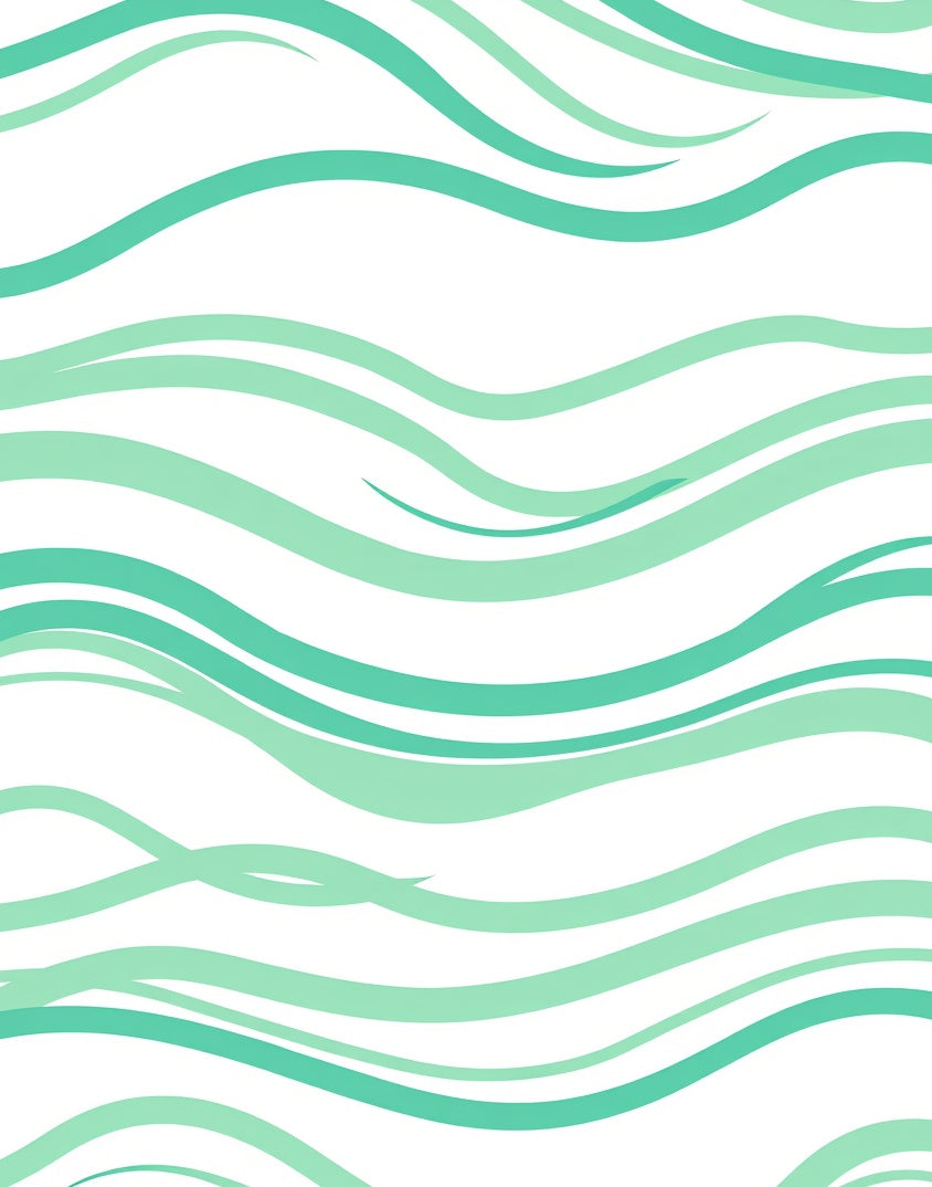 Cool Wave Pattern With 2 Tones Rug