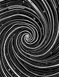Cosmic Swirl Starry Night Rug