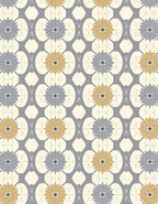 Geometric Floral Pattern Design Rug