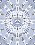 Delicate Floral Mandala Pattern Rug