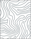 Abstract Organic Swirl Lines Rug