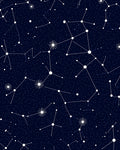 Celestial Star Constellation Pattern Rug