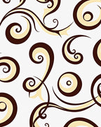 Rich Swirl Decorative Pattern Rug