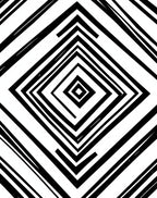 Monochromatic Geometric Tunnels Rug