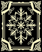 Ornate Floral Mandala Pattern Rug