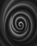 Monochromatic Swirl Pattern Rug