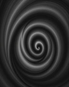 Monochromatic Swirl Pattern Rug