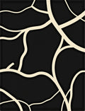 Abstract Vine Intertwine Graphic Rug