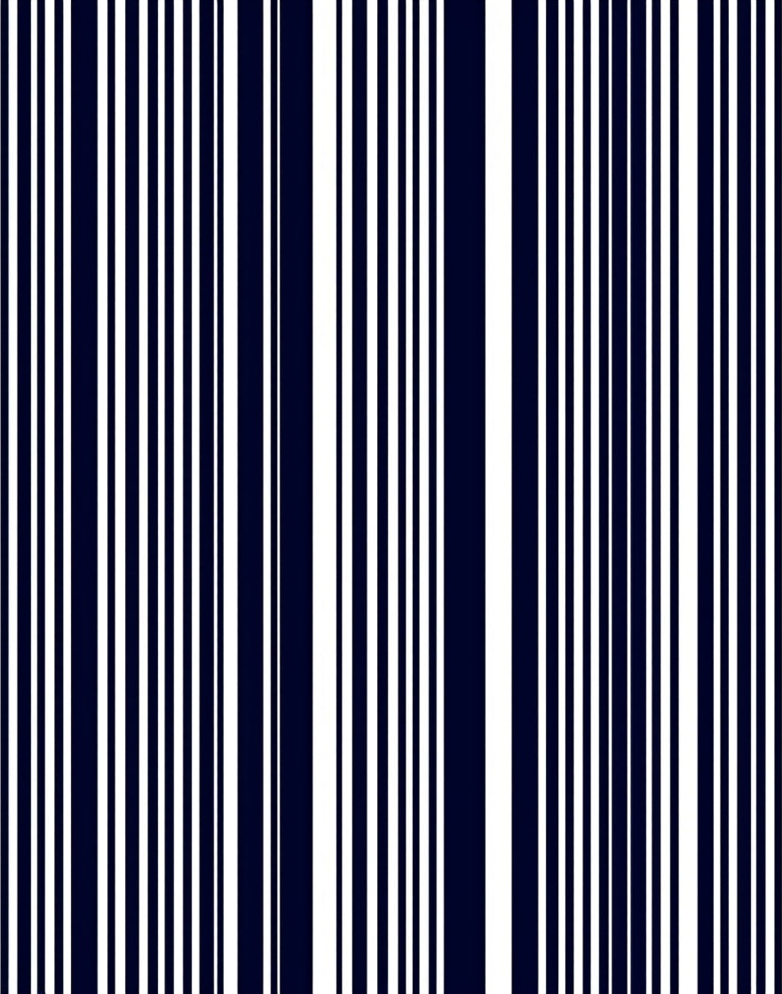 Classic Minimalist Stripe Design Rug