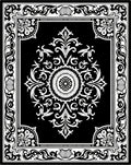 Classic Mandala Floral Design Rug