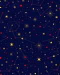 Celestial Night Sky Constellation Design Rug