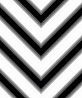 Monochrome Chevron Geometric Pattern Rug
