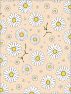 Daisy Flower Pattern Rug
