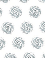 Grey Swirl Abstract Pattern Rug