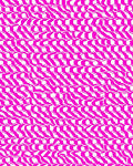 Pink Wavy Abstract Pattern Rug