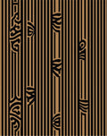 Abstract Vertical Stripe Art Rug