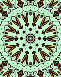 Intricate Abstract Mandala Pattern Rug
