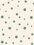 Spotted Teal Contemporary Pattern Rug
