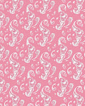 Playful Abstract Swirl Pattern Rug