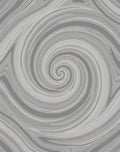 Abstract Grey Swirl Pattern Rug