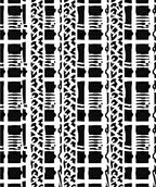 Bold Stripe Leopard Modern Pattern Rug