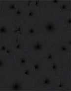 Dark Floral Sunburst Motif Rug